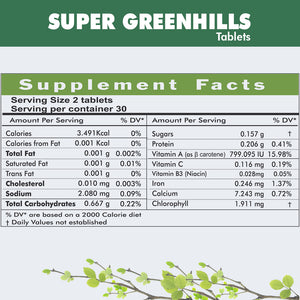 Buy Super Greenhills Tablets for Immunity Boost