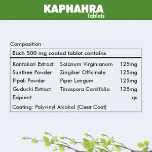 Buy Kaphahra Tablet for Respiratory Wellness