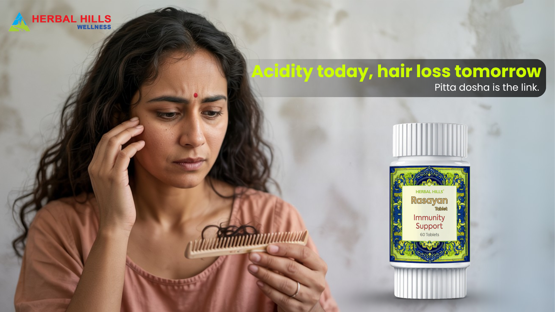 Stop Hair Fall Caused by Acidity