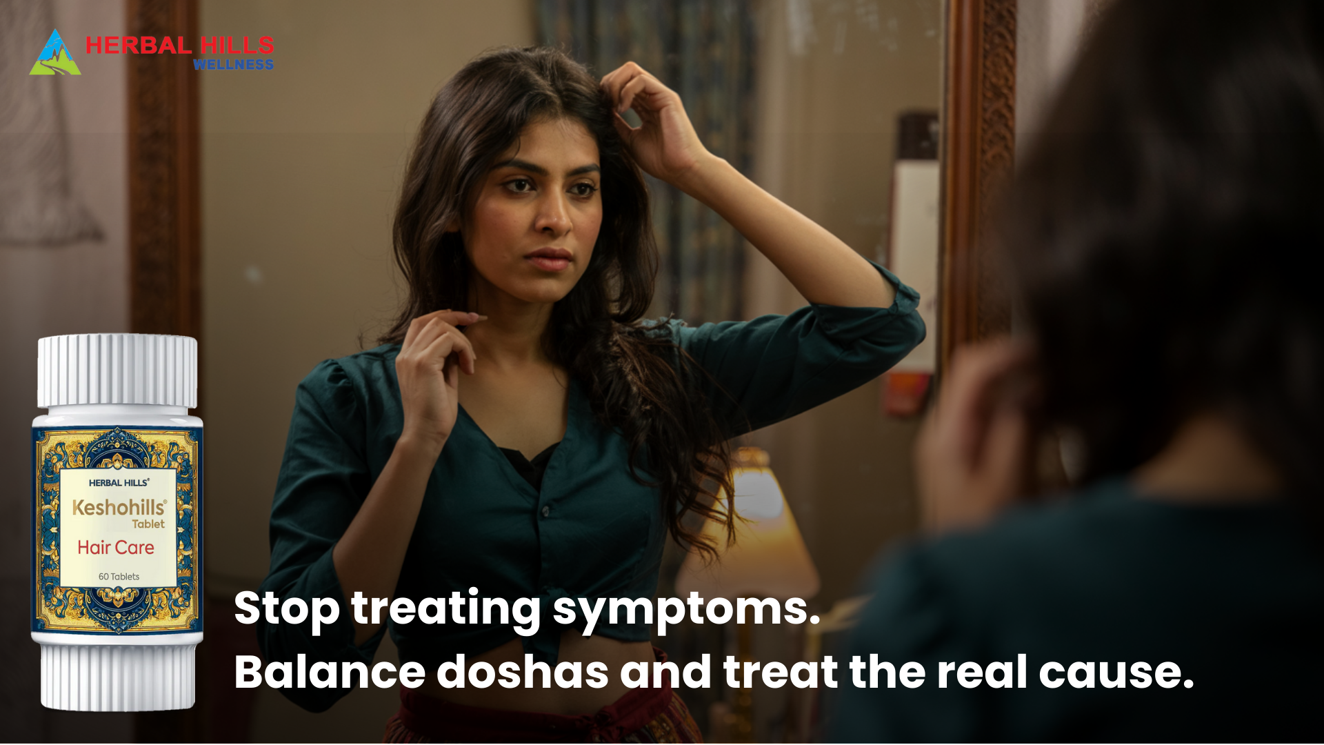 Balance Your Doshas to Stop Hair Fall