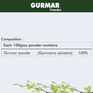 Buy Gurmar Madhunashini Gymnema Sylvestre Powder for Sugar Control