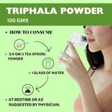 Triphala Powder for Healthy Digestion and Overall Wellness