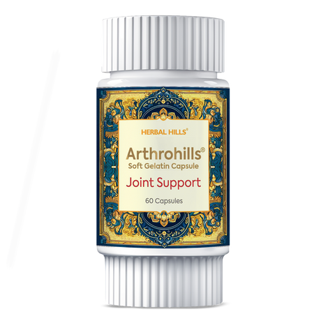 Arthrohills Capsules, Ayurvedic Joint care, Relieves Joint Pain & Muscle Pain, Natural Supplement for Overall Joint Health