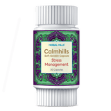 Calmhills Capsules, Ayurvedic Stress and anxiety support, Herbal Sleep and Memory enhancement capsules