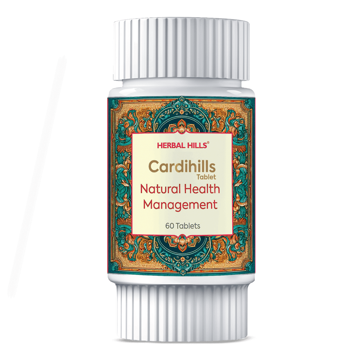 Cardihills Tablet, Ayurvedic heart care Tablets, Cholesterol management supplement, Promotes Arterial Health & Heart Rhythm, Antioxidant heart protection