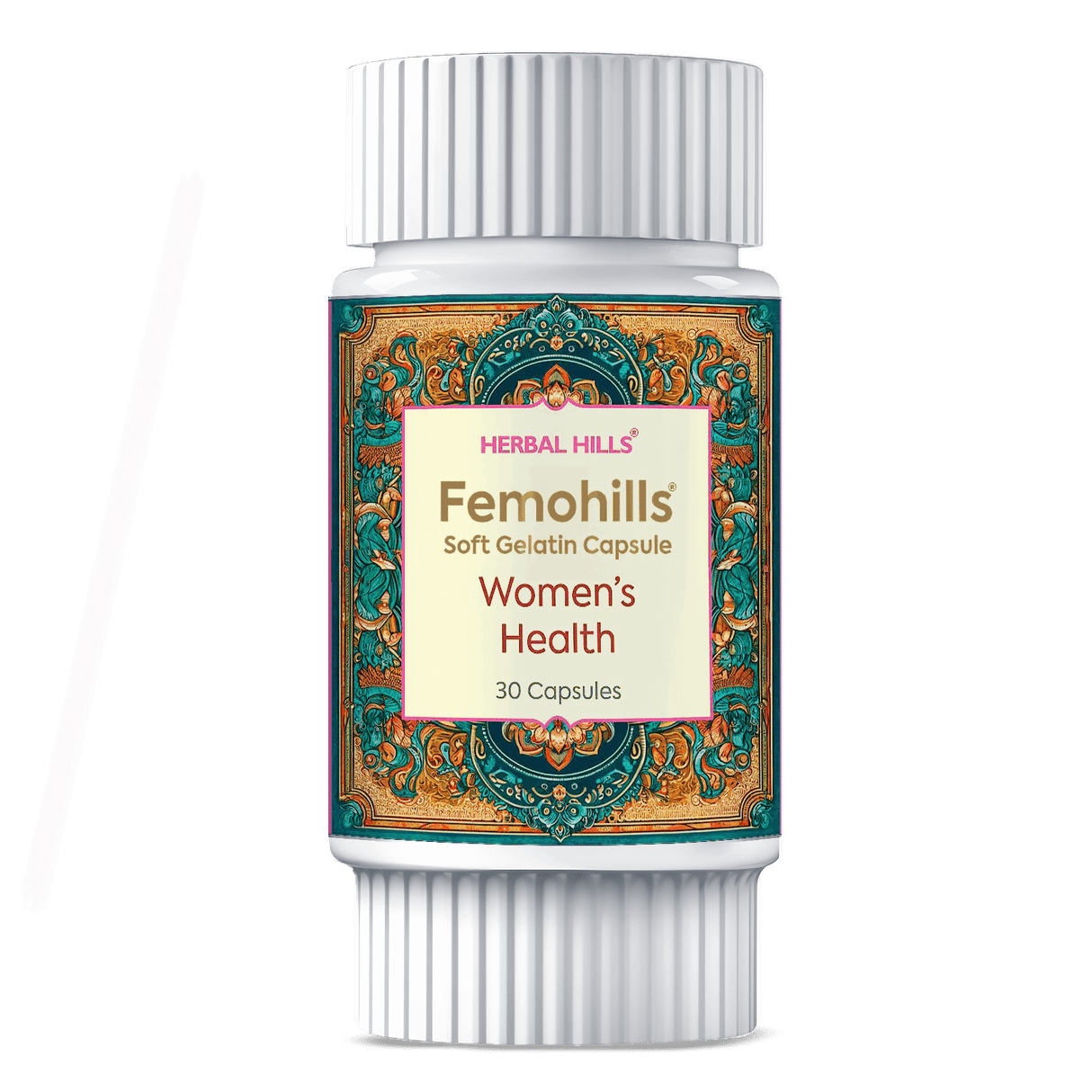 Femohills Capsule, Ayurvedic Women Health Capsules for Wellness & Vitality, Help Reduce Menstrual Discomfort, Menopausal Support, Nourishes Skin and Hair