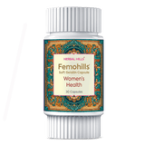 Femohills Capsule, Ayurvedic Women Health Capsules for Wellness & Vitality, Help Reduce Menstrual Discomfort, Menopausal Support, Nourishes Skin and Hair