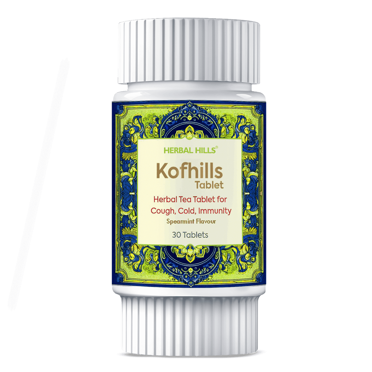 Kofhills Tablet, Ayurvedic respiratory care tablets, Natural cough cold remedy, Immune system respiratory support, Help Soothe Throat Irritation