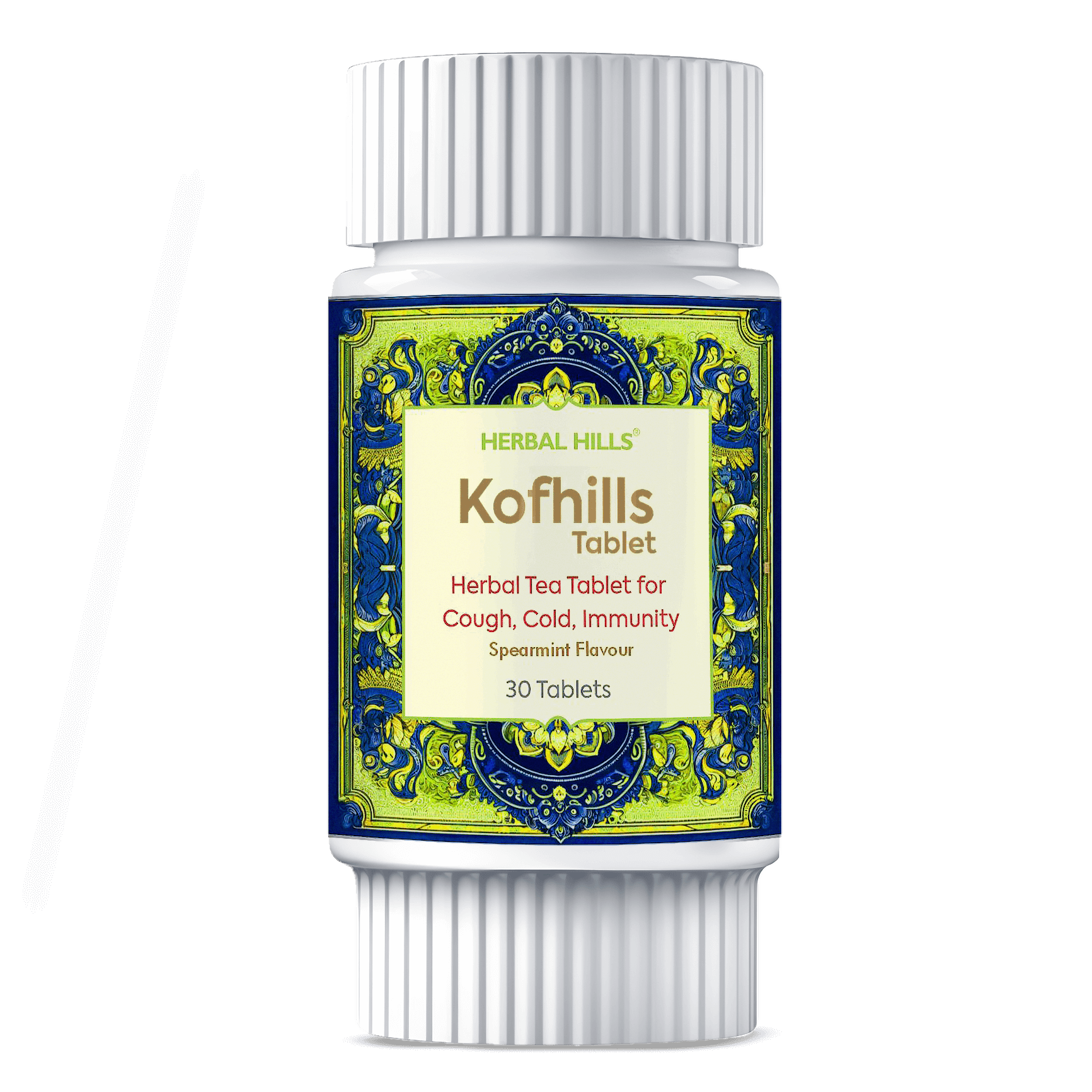 Kofhills Tablet, Ayurvedic respiratory care tablets, Natural cough cold remedy, Immune system respiratory support, Help Soothe Throat Irritation