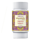 Migrahills Tablet Natural Supplement for Migraine Support, Aids to Reduce Intensity and frequency of migraine episodes