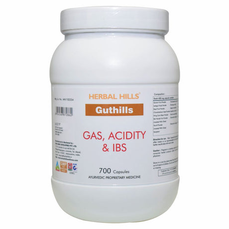 Guthills Capsule, Ayurvedic digestive care,Natural IBS remedy, Regulates Bowel Movements,Promotes Gut Health