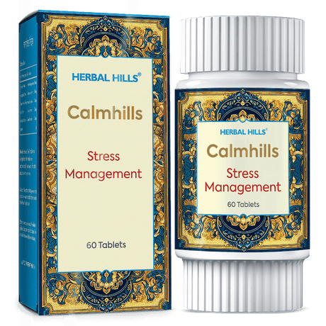 Calmhills Tablets Stress & Anxiety relief formula for Mood Support, Stress Relief, Relaxation &Improve Sleep Quality