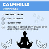 Calmhills Stress Management Capsules Herbal Support for Stress, Anxiety & Tension - how to consume