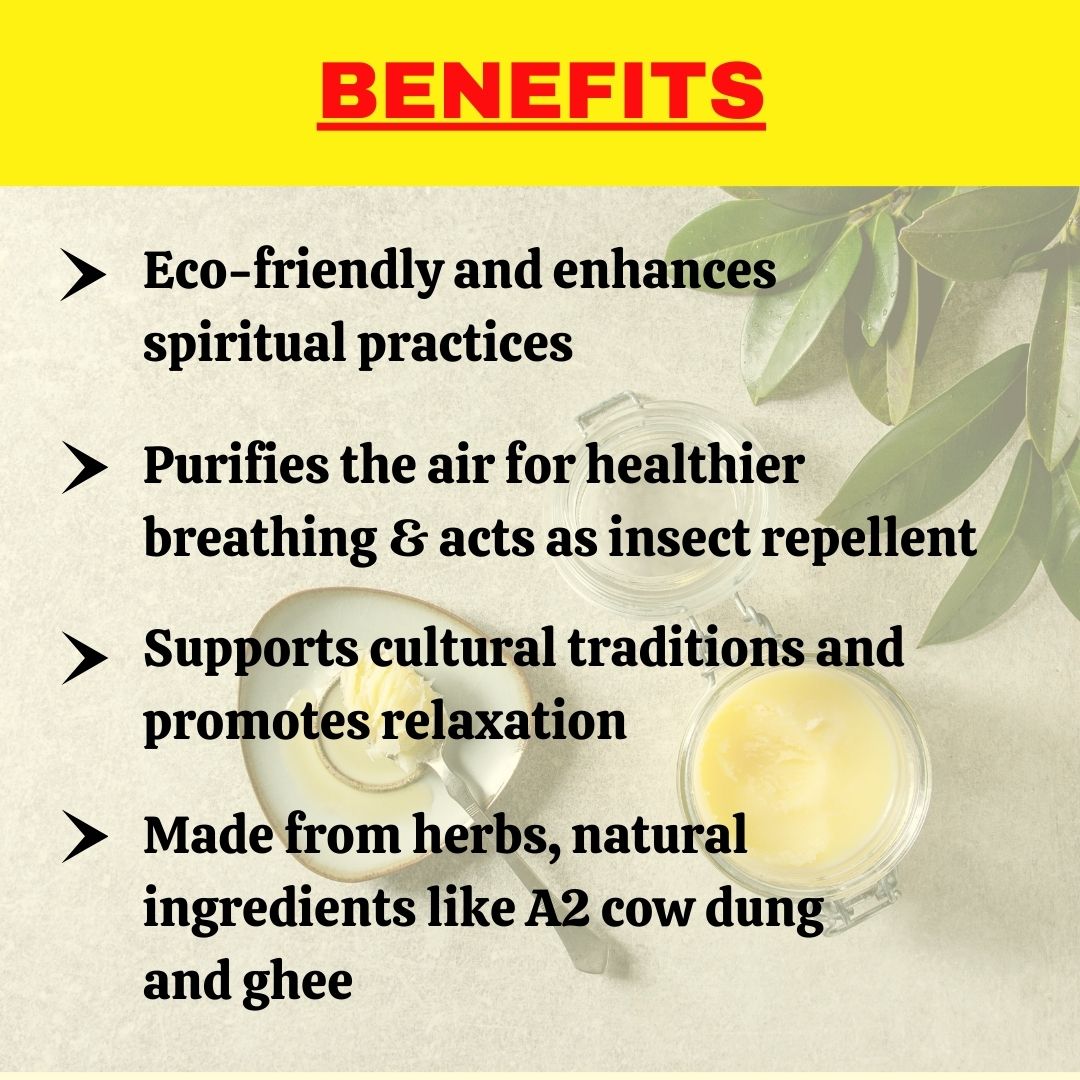 Herbal Hills Dhoop Batti - Promotes Relaxation and Spirituality - 30 Dhoopbatti + 2 Stands