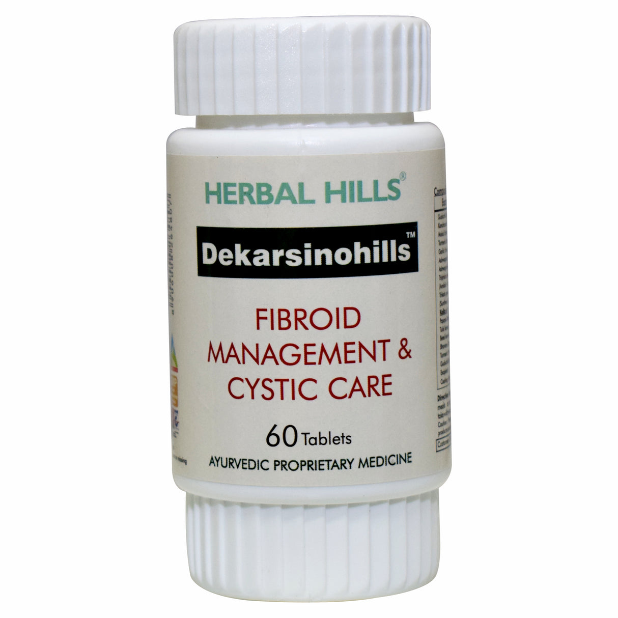 Dekarsinohills Tablet - Fibroid Management & Cystic Care - Healthy Lifestyle