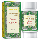 Detoxhills Tablets: Ayurvedic Colon Cleanse for Natural Body Detox, Rejuvenation, and Digestive Support