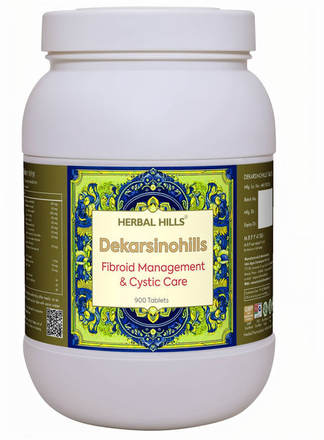 Dekarsinohills Tablet - Fibroid Management & Cystic Care - Healthy Lifestyle