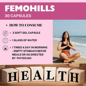 Femohills Women's Health Capsules - how to consume