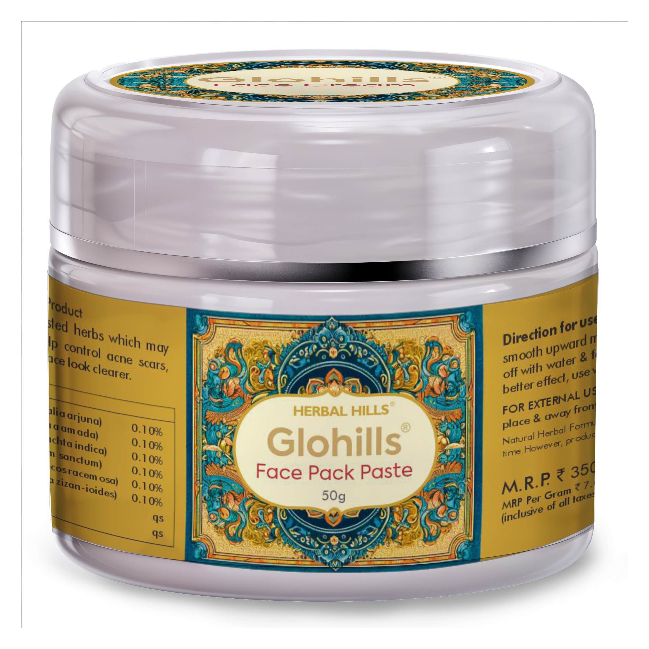 Glohills Face Pack