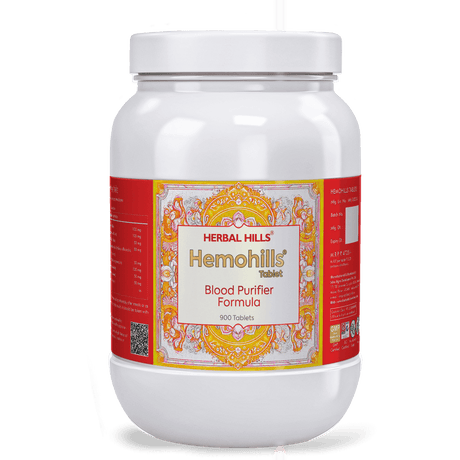 Hemohills Tablet, Ayurvedic Blood Purifier, Natural Skin Detox