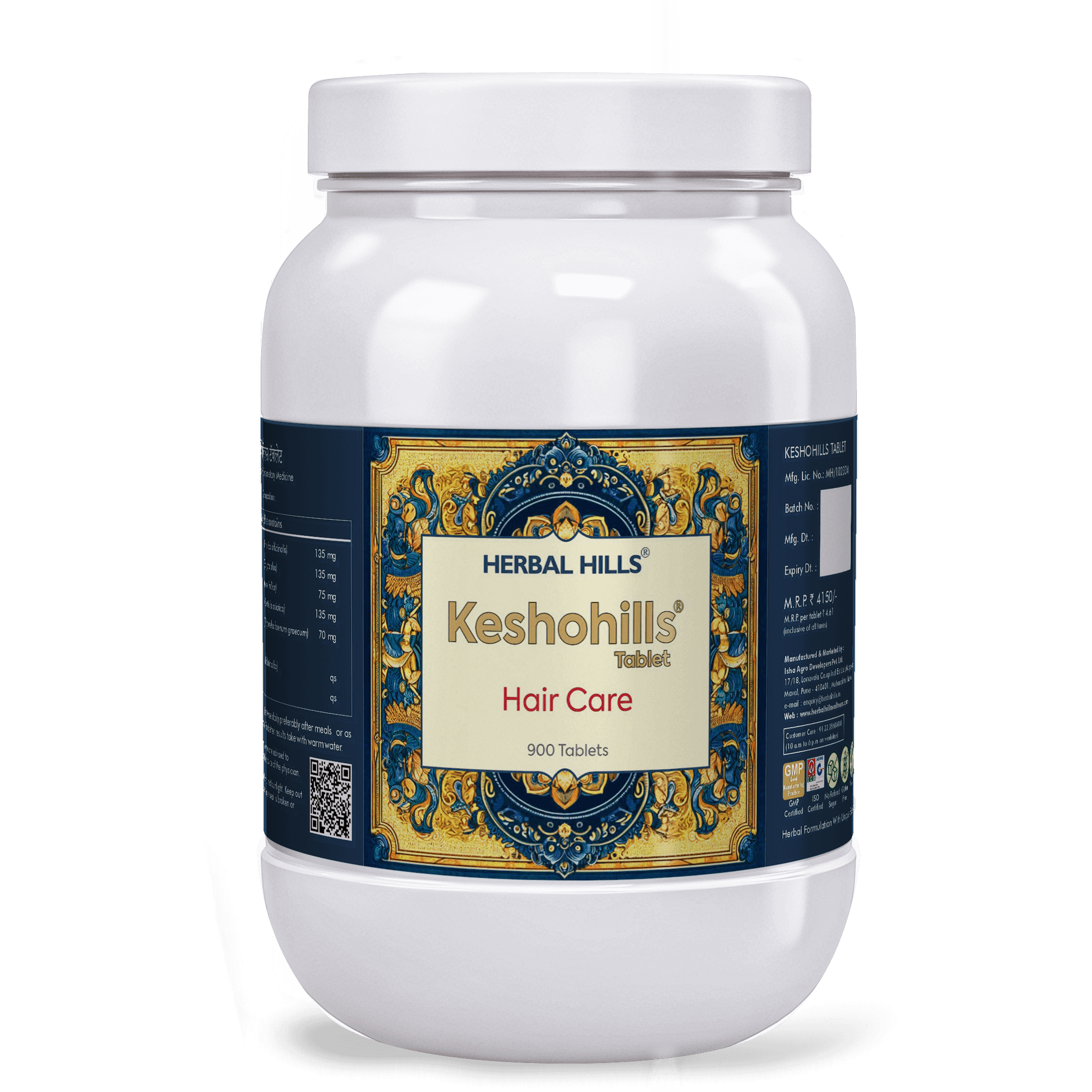 Keshohills –  Hair Wellness - 900 Count