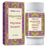 Migrahills Tablet Natural Supplement for Migraine Support, Aids to Reduce Intensity and frequency of migraine episodes