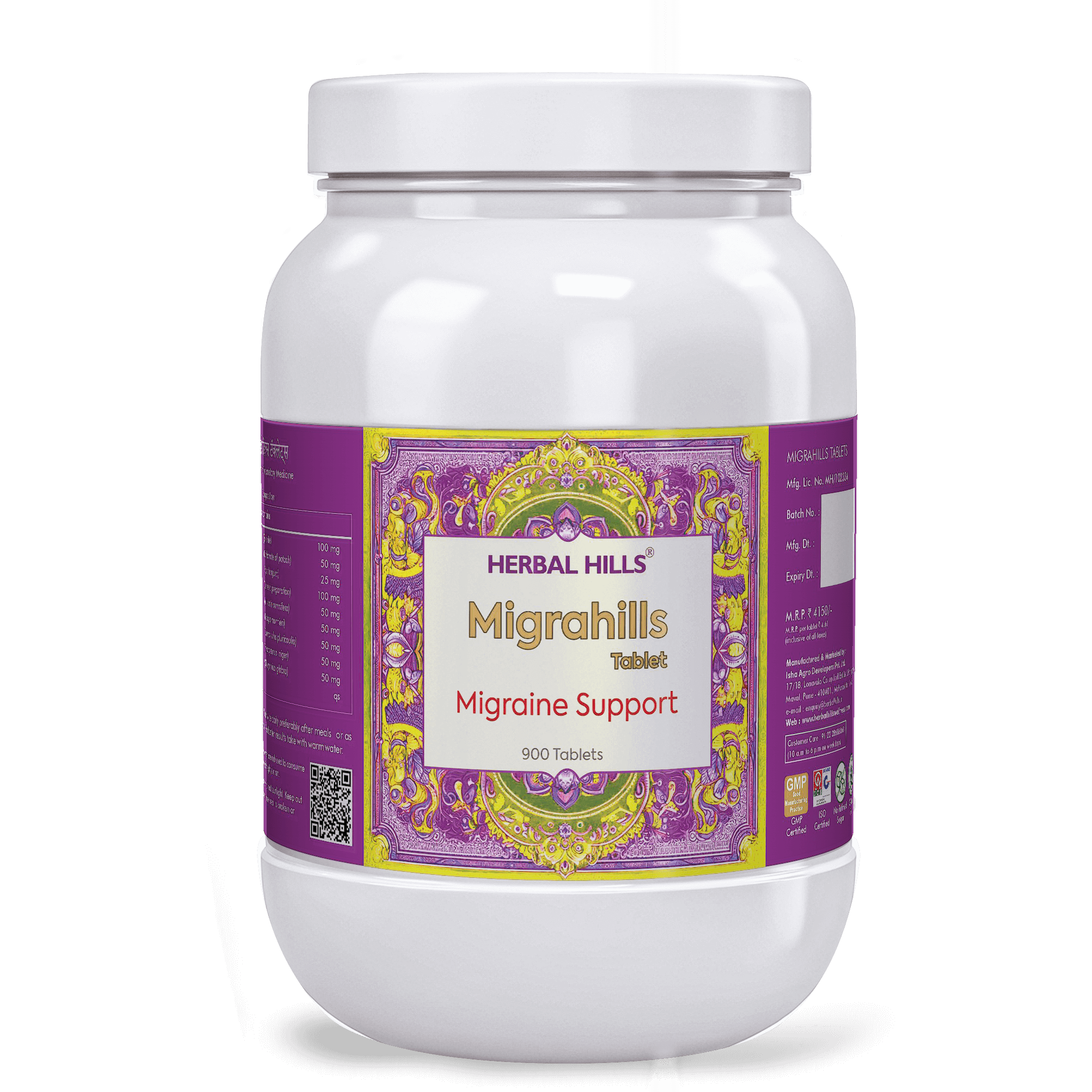 Migrahills - Daily Mind Support - 900 Count