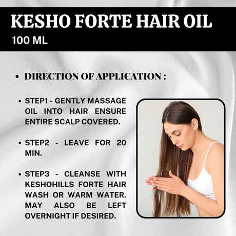 Buy Keshohills Plus Forte Hair Oil 