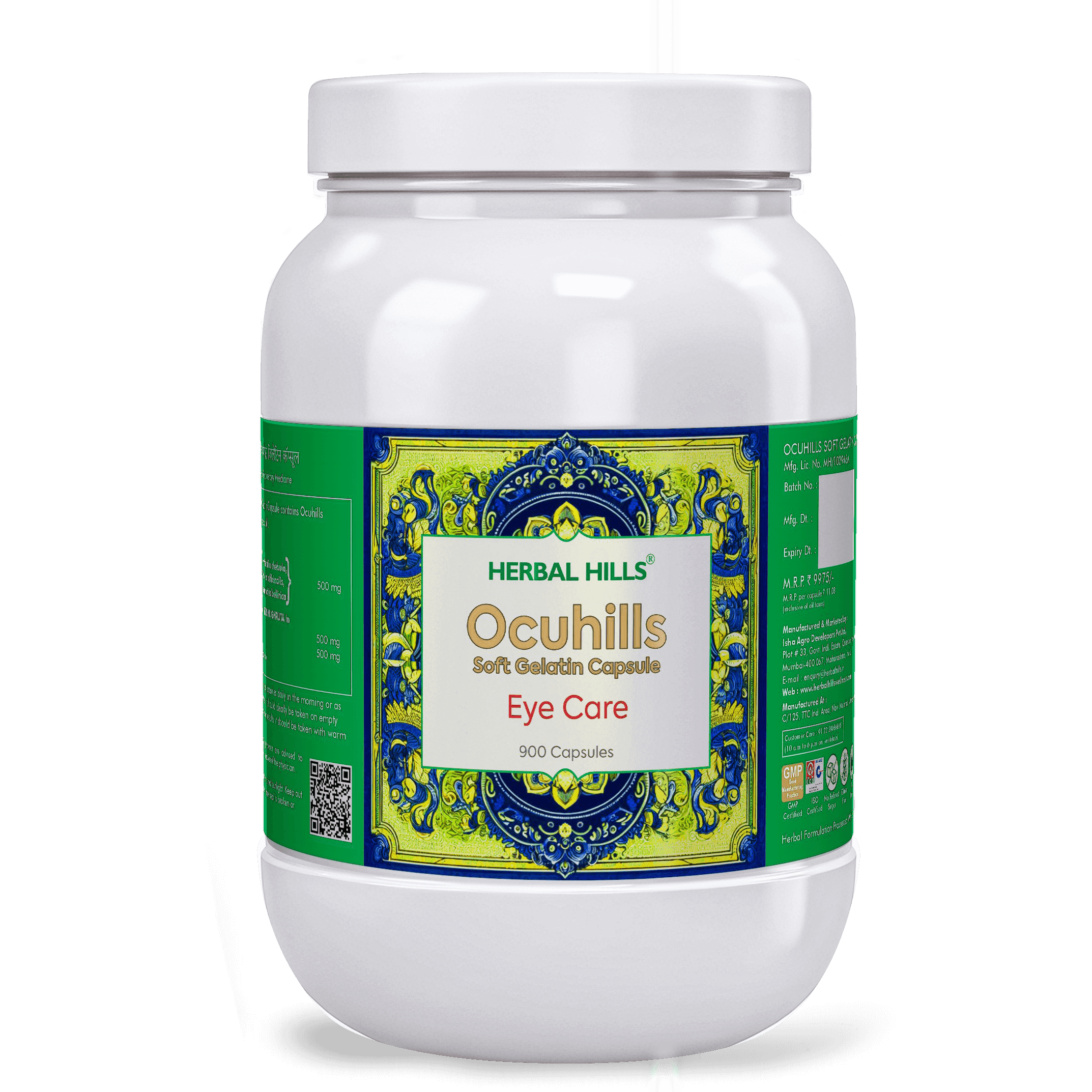 Occuhills - Daily Eye Nourishment - 900 Count
