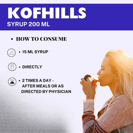 Buy Kofhills Syrup for Cold & Cough Relief