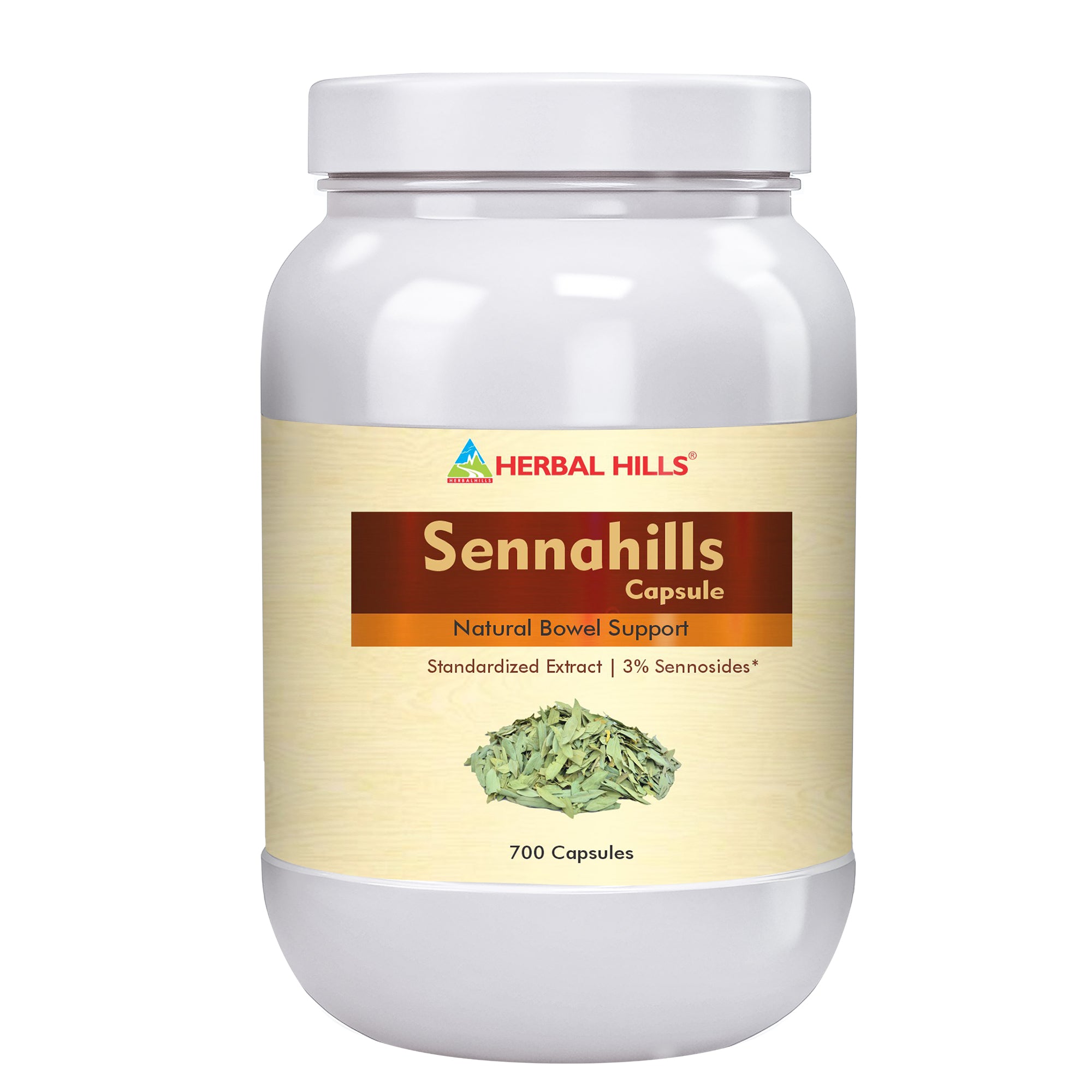 Senna Capsule – Natural Digestive Wellness - 700 Count