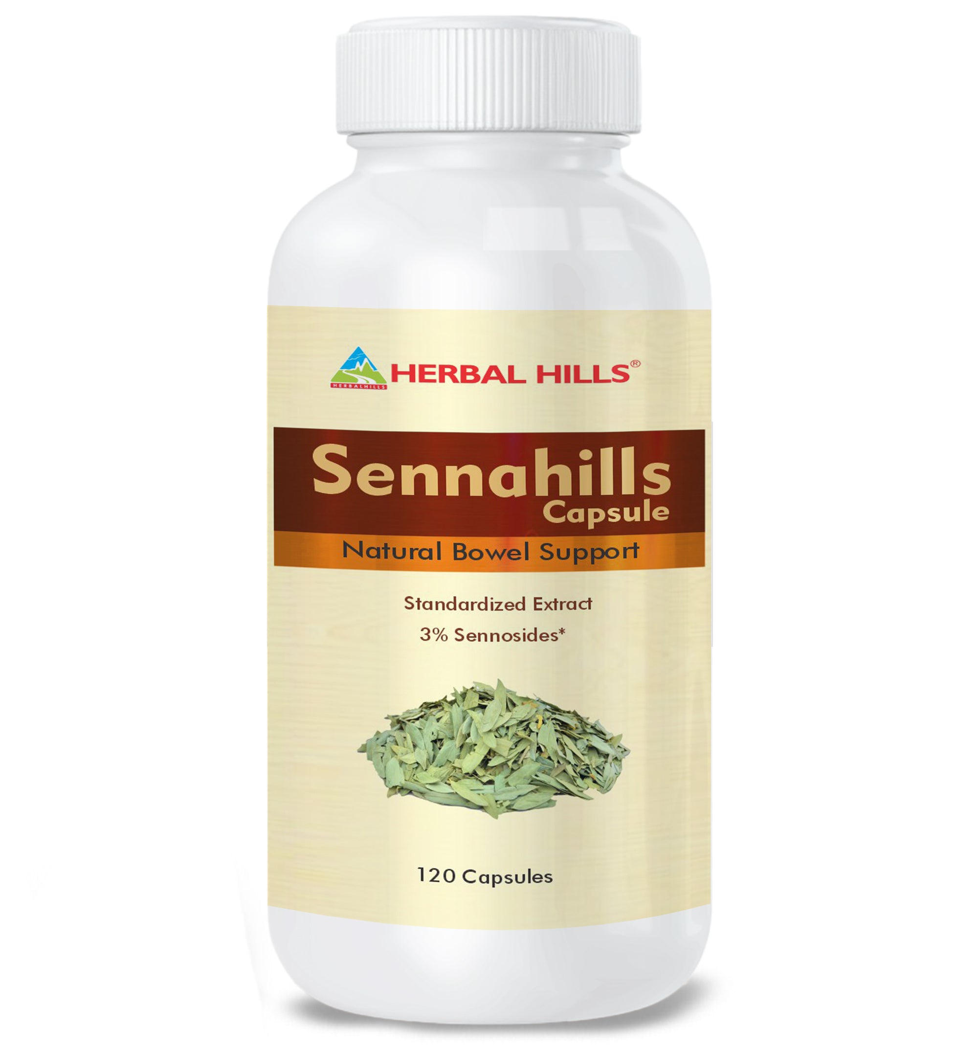 Senna Capsule – Natural Digestive Wellness - 120 Count