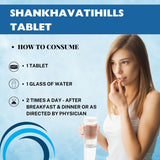Shankhavatihills Tablet, For Irritable Bowel Syndrome (IBS), Relieves Gas, Bloating and regulates bowel habits