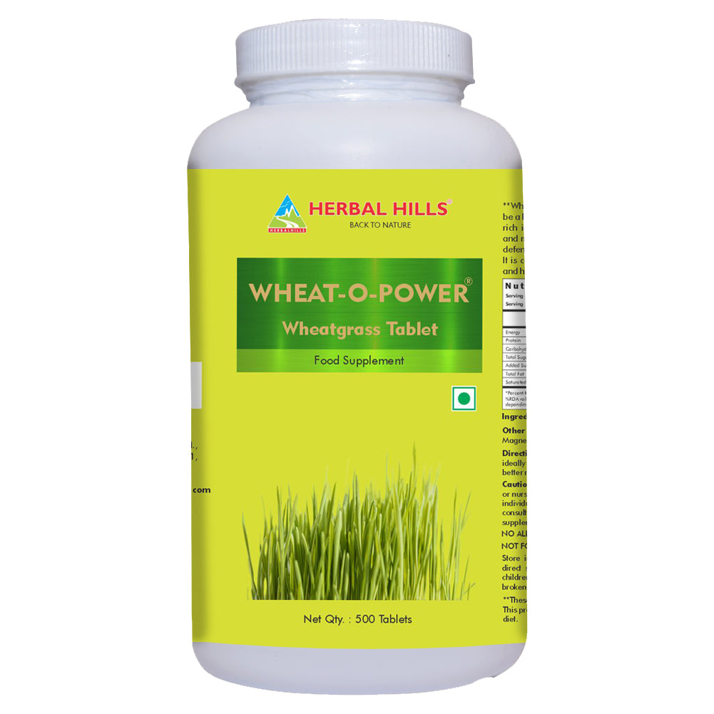 Wheatgrass Green Superfood – Daily Wellness - 500 Count