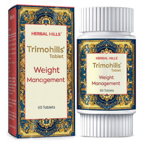 Trimohills Advanced Weight Management, Aid Supplements, Natural Fat Burner Tablet Metabolism Booster to Burn Calories