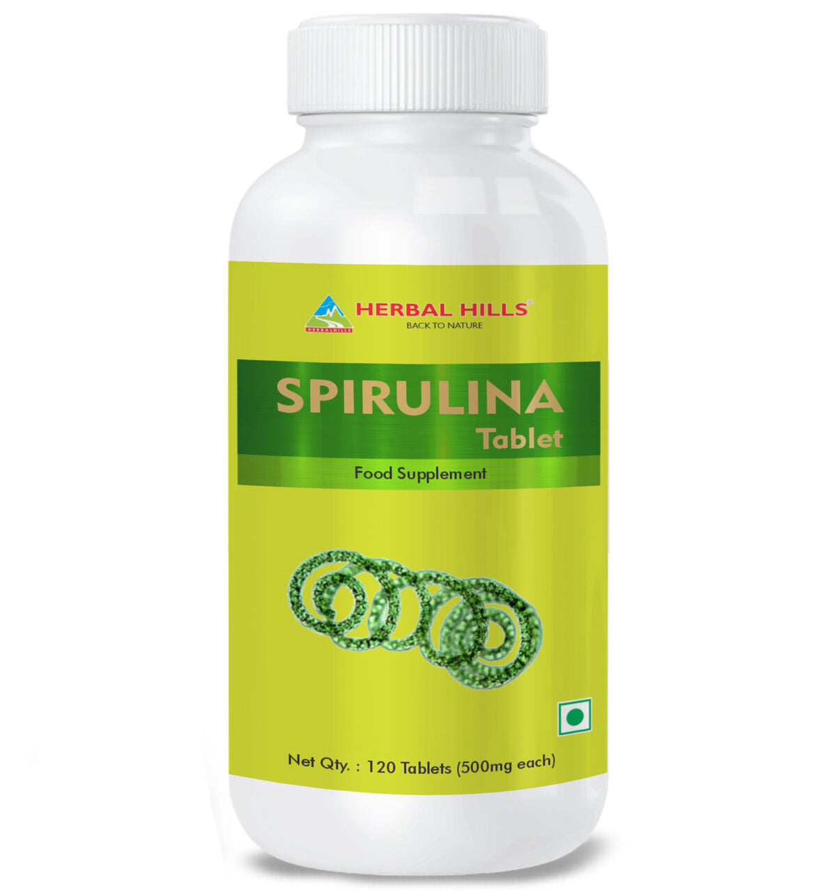 Spirulina – Nature's Ultimate Green Superfood - 120 Count